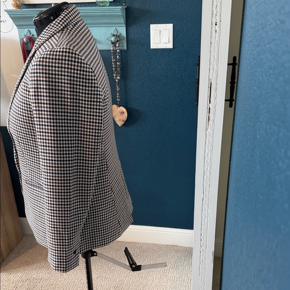 Ann Taylor Factory Checkered Women's Blazer - Picture 5 of 5